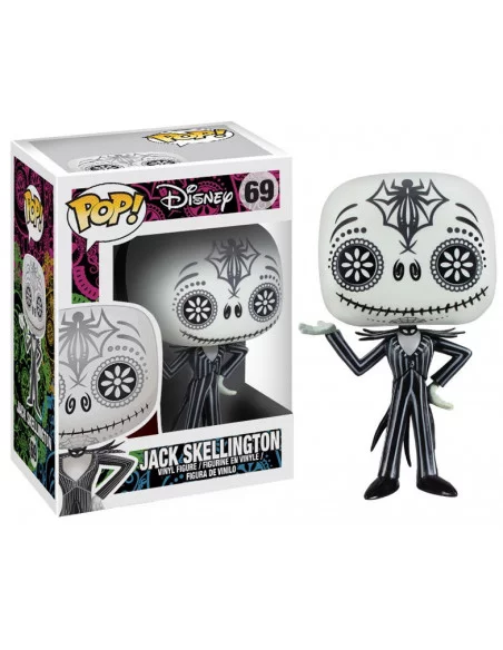 es::L´étrange Noël de Mr. Jack POP! Vinyl Figura Day of the Dead Jack Skellington 10 cm