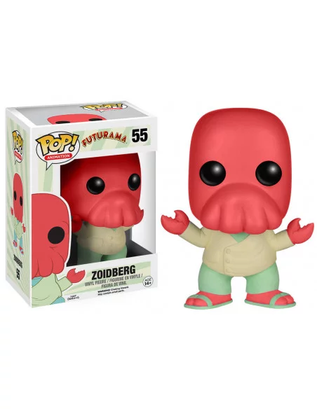 es::Futurama POP! Animation Vinyl Figura Zoidberg 9 cm