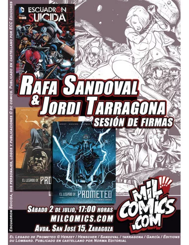 es::El legado de Prometeo 2. Firmado por Sandoval y Tarragona