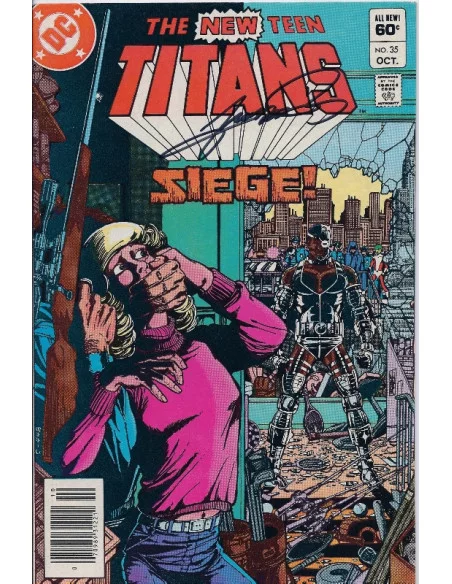 es::THE NEW TEEN TITANS 35 FIRMADO