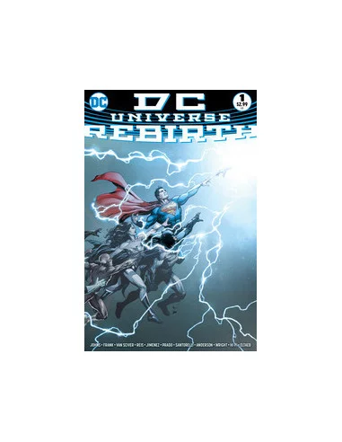 es::DF DC Universe Rebirth 1 Signed Van Sciver