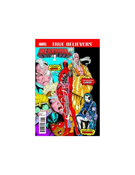 es::True Believers Deadpool 1 Df Signed By Fabian Nicieza