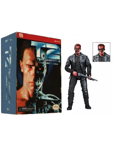 es::Terminator 2 Judgment Day Figura T-800 Video Game Appearance 18 cm