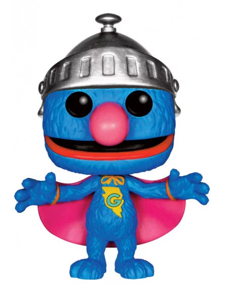 es::Barrio Sésamo Figura POP! TV Vinyl Super Grover Super Coco 9 cm