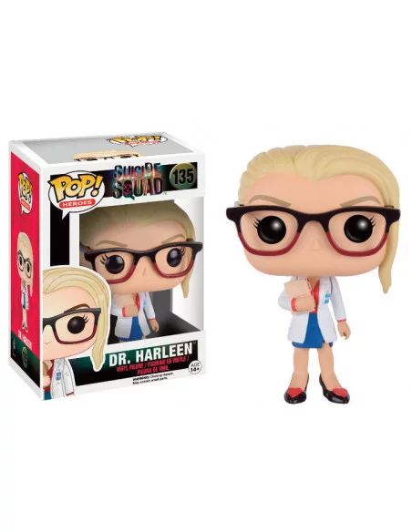 es::Escuadrón Suicida POP! Heroes Vinyl Figura Dr. Harleen 9 cm