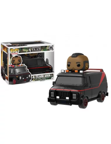 es::El equipo A POP! Rides Vinyl Vehículo con Figura Van & B.A. Baracus 20 cm