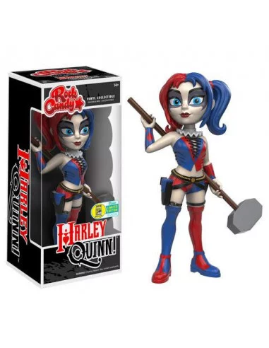 es::DC Comics Rock Candy Vinyl Figura New 52 Harley Quinn SDCC 2016 Exclusive 13 cm