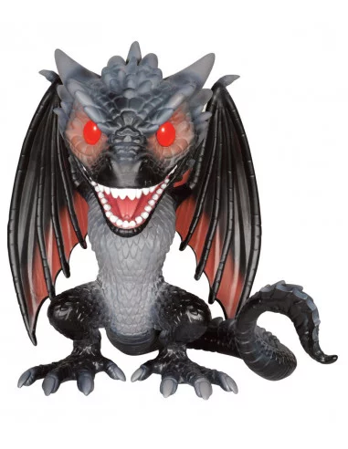 es::Juego de Tronos Super Sized POP! Television Vinyl Figura Drogon 14 cm