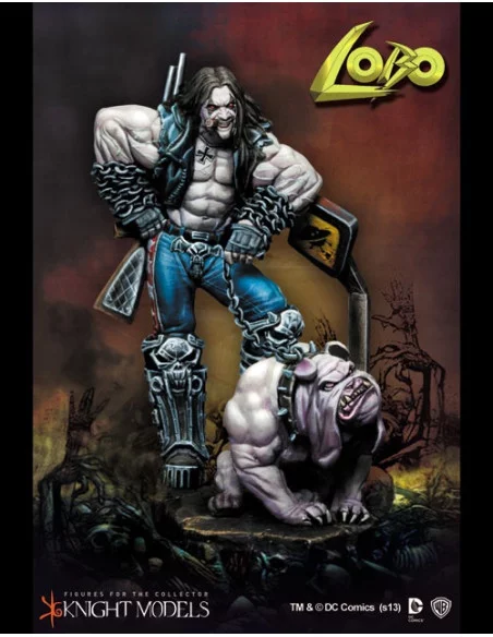 es::Lobo - Figura de metal para pintar Knight Models