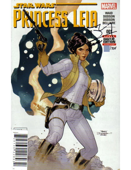 es::Star Wars Princess Leia 1 DF firmado por Terry y rachel Dodson