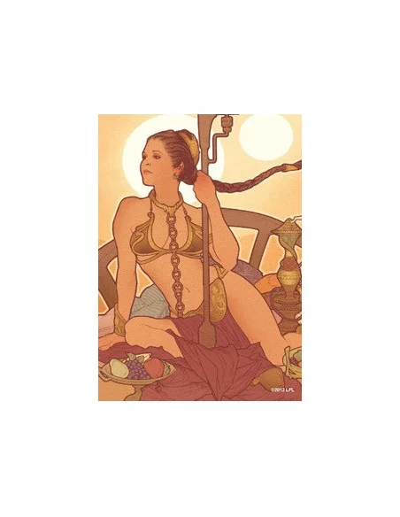 es::Fundas Ilustradas - Star Wars Princess Leia Esclava 50