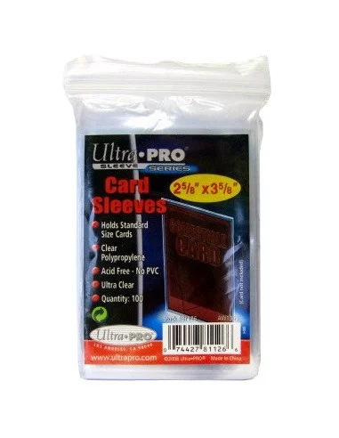 es::Ultra Pro 100 Fundas Para Cartas Soft Sleeve