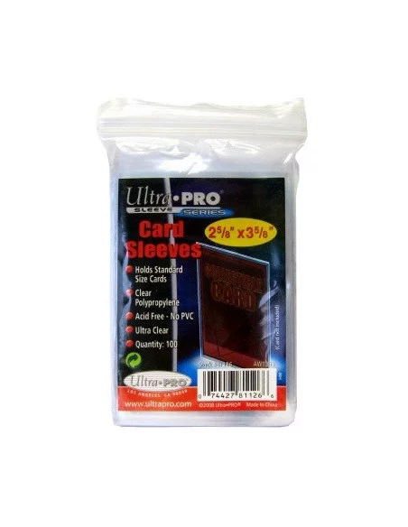 es::Ultra Pro 100 Fundas Para Cartas Soft Sleeve