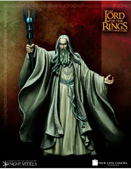 es::Saruman - Figura de metal para pintar Knight Models
