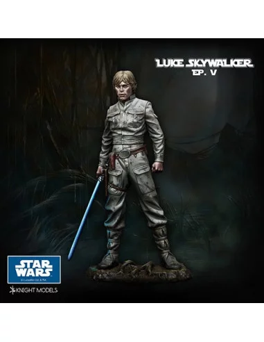 es::Luke Skywalker Episode V - Figura de metal para pintar Knight Models
