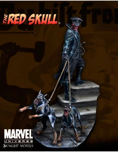 es::Red Skull - Figura de metal para pintar Knight Models
