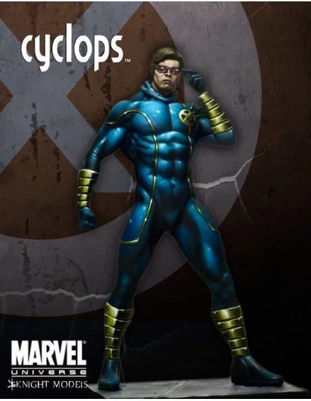 es::X-Men: Cyclops - Figura de metal para pintar Knight Models