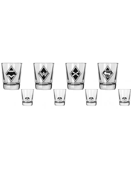 es::DC Comics: Set 4 vasos de chupito Batman v Superman