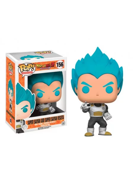 es::Dragonball Z POP! Vinyl Figura Vegeta Super Saiyan God 10 cm