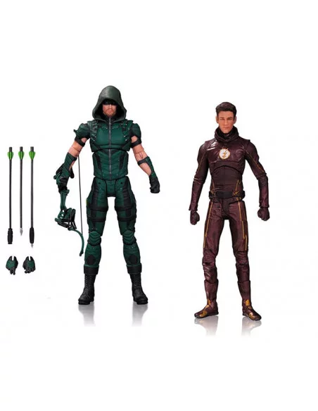 es::Arrow pack de 2 figuras Arrow y Flash 17 cm