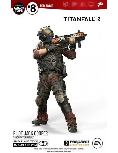 es::Titanfall 2 Figura Color Tops Pilot Jack Cooper 18 cm