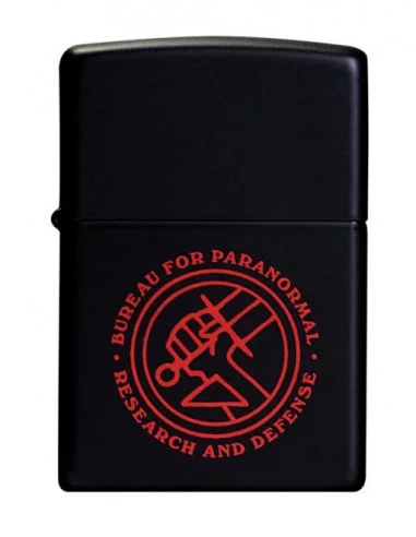 es::Hellboy Mechero de metal Zippo Logo BPRD