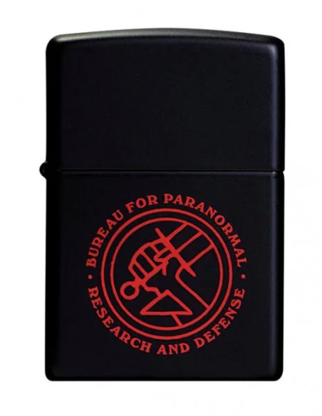 es::Hellboy Mechero de metal Zippo Logo BPRD