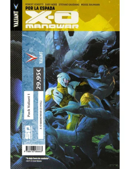 es::Pack Valiant 01. X-O Manowar 5 volúmenes