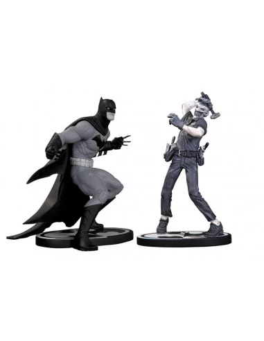 es::Batman Black & White Estatuas Batman Y The Joker Greg Capullo