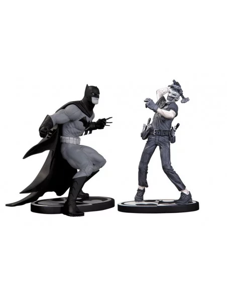es::Batman Black & White Estatuas Batman Y The Joker Greg Capullo