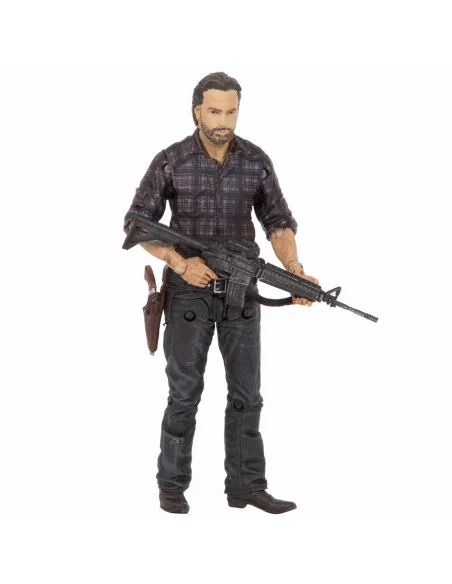 es::The Walking Dead TV Version 2015 Figura Woodbury Assault Rick 15 cm