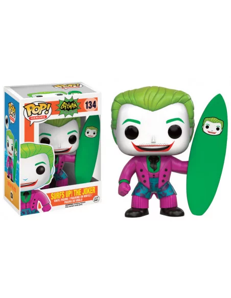 es::Batman POP! Heroes Vinyl Figura Surf's Up! Joker 9 cm