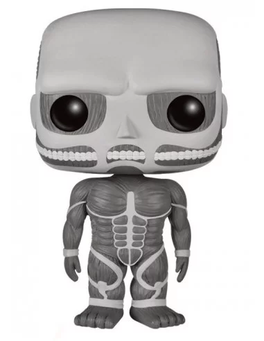 es::Attack on Titan Figura POP! Animation Vinyl Colossal Titan Black & White 15 cm
