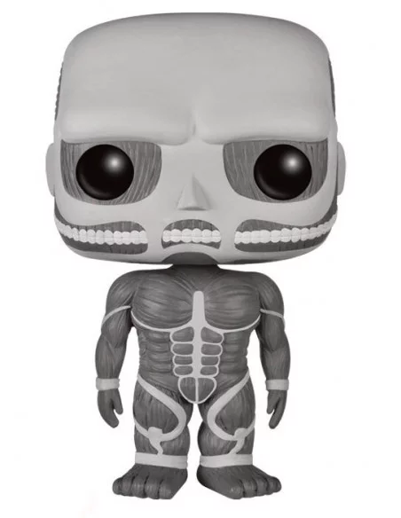 es::Attack on Titan Figura POP! Animation Vinyl Colossal Titan Black & White 15 cm