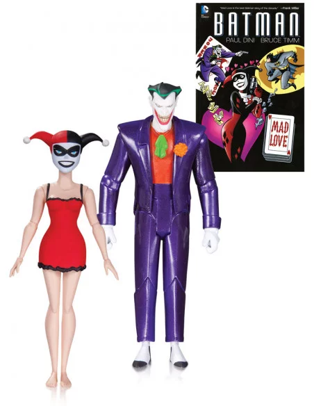 es::Batman The Animated Series Pack de 2 Figuras The Joker & Harley Quinn Mad Love 2nd Ed. 15 cm