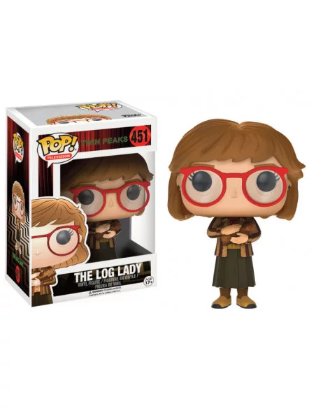 es::Twin Peaks POP! Television Vinyl Figura The Log Lady 9 cm