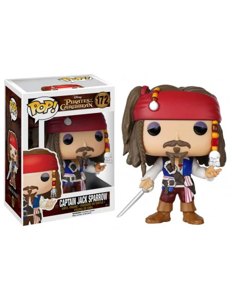 es::Piratas del Caribe POP! Vinyl Figura Jack Sparrow 10 cm