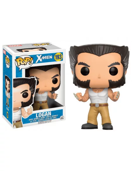 es::X-Men POP! Marvel Vinyl Cabezón Logan Convention Exclusive 9 cm