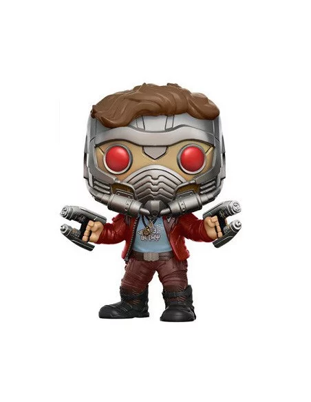 es::Guardianes de la Galaxia Vol. 2 Figura POP! Star-Lord Enmascarado Chase Edition Marvel Vinyl 9 cm