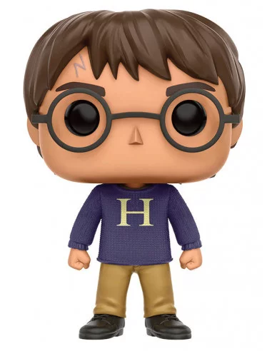 es::Harry Potter POP! Movies Vinyl Figura Harry Potter Sweater 9 cm
