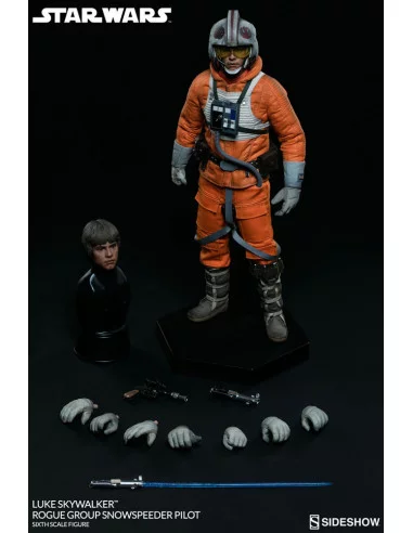 es::Star Wars Figura 1/6 Luke Skywalker Rogue Group Snowspeeder Pilot Episode V 30 cm