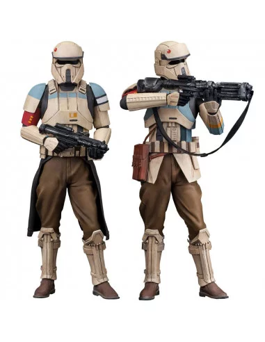 es::Star Wars Rogue One Pack de 2 Estatuas ARTFX+ Shoretrooper 18 cm