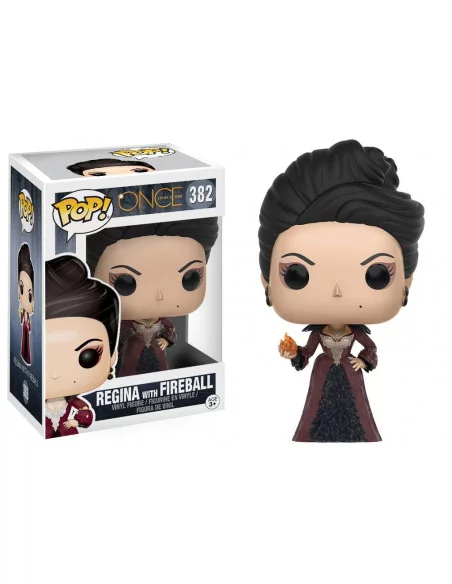 es::Érase una vez Figura POP! Television Vinyl Figura Regina with Fireball 9 cm