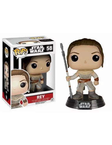 es::Star Wars Episode VII POP! Vinyl Cabezón Rey 10 cm
