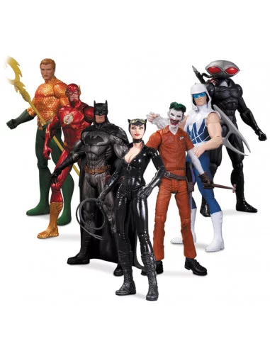 es::Pack 7 Figuras New 52 Super Heroes Vs. Super Villains