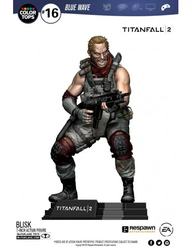 es::Titanfall 2 Figura Color Tops Blisk 18 cm