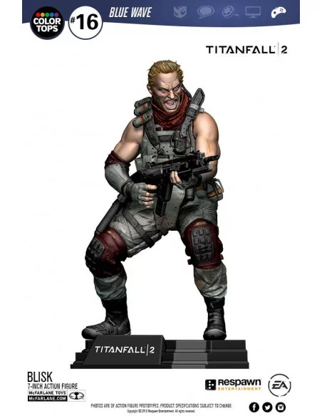 es::Titanfall 2 Figura Color Tops Blisk 18 cm