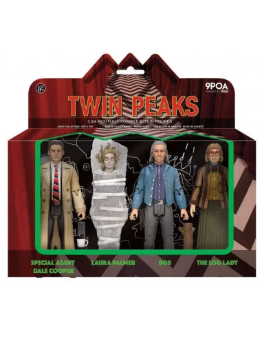 es::Twin Peaks Pack de 4 Figuras 10 cm