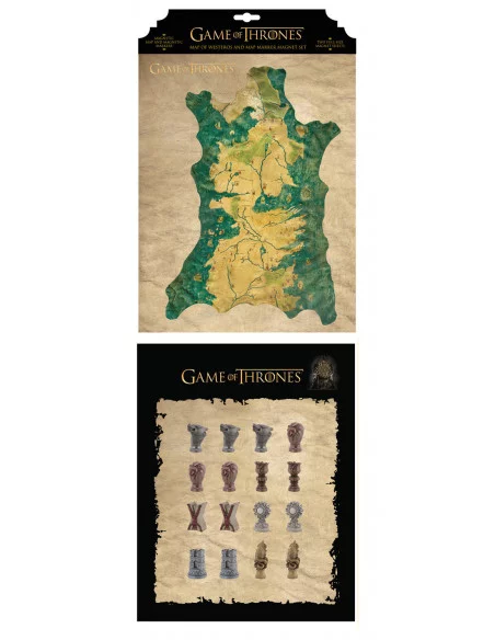 es::Juego de Tronos Set de imanes marcadores y mapa