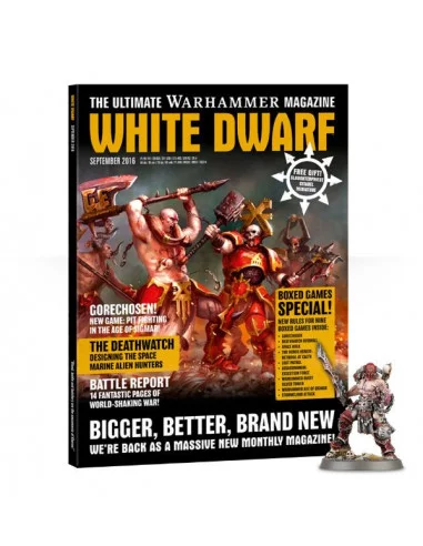 es::White Dwarf September English figura incluida